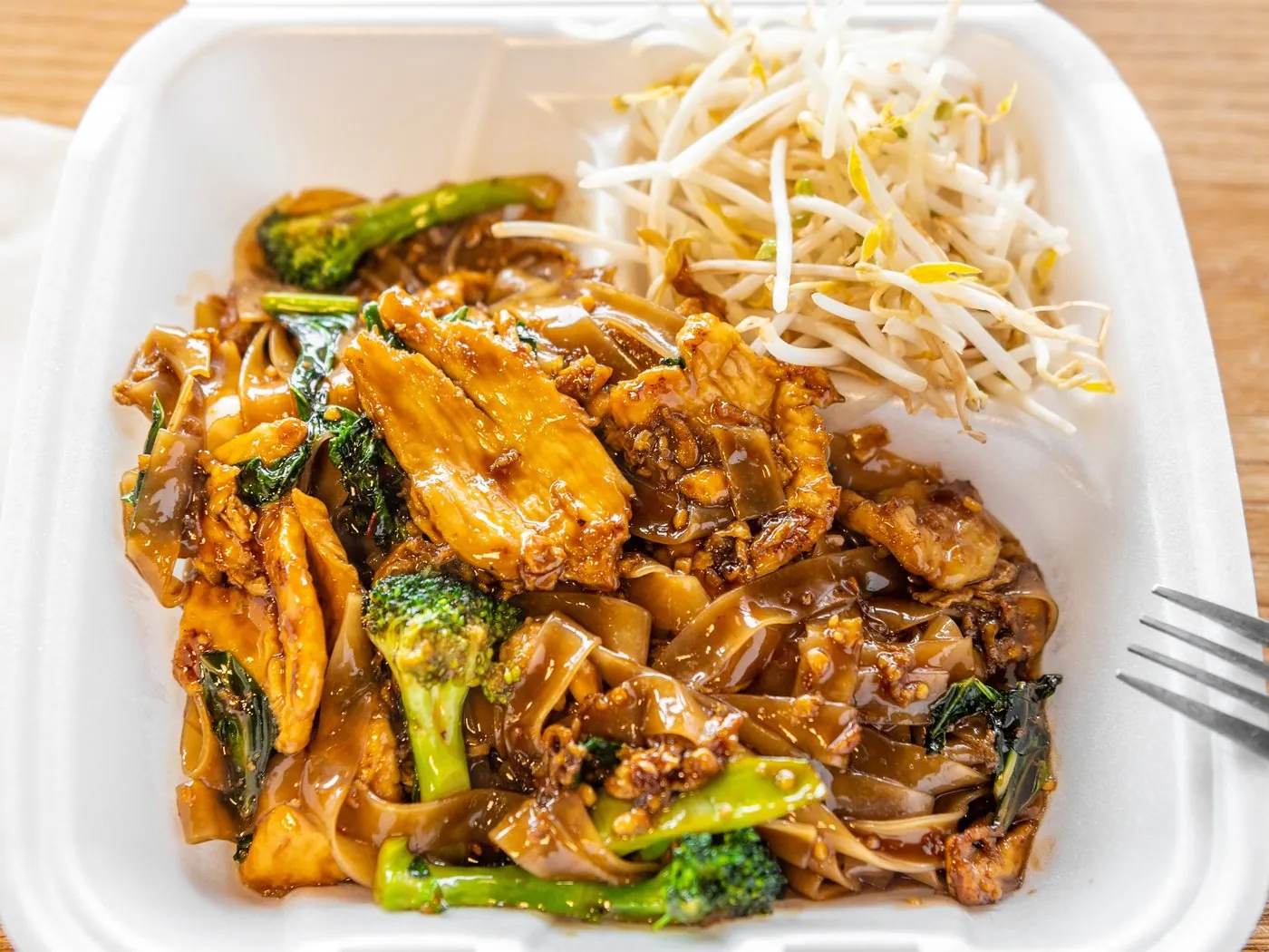 Pad See-Iew at KK Pepper Thai Restaurant