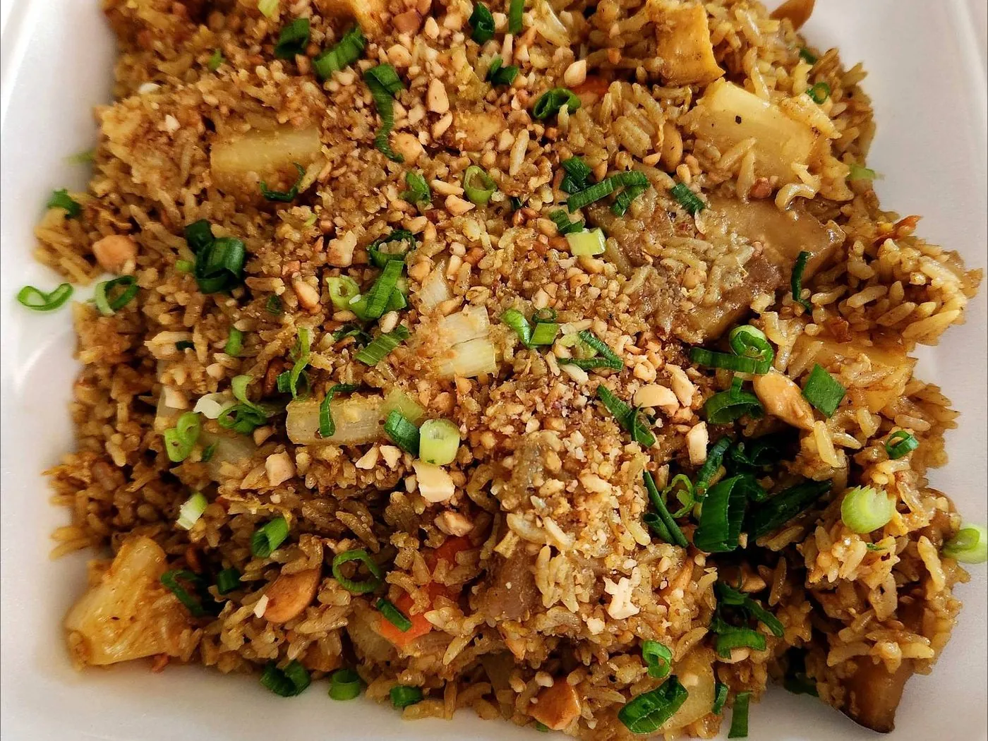 Pineapple Fried Rice at KK Pepper Thai Restaurant